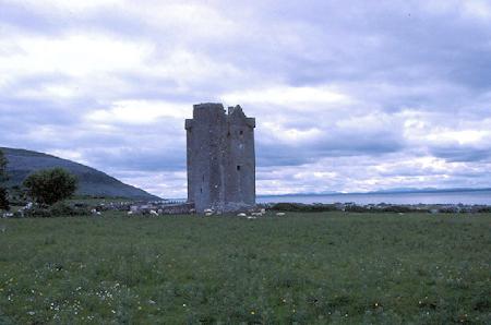 Gleninagh Castle and the Burren