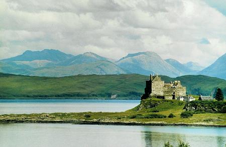View across Duart Bay to the castle