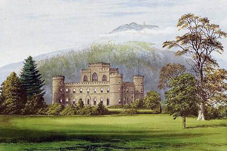 Painting of Inveraray Castle c. 1800